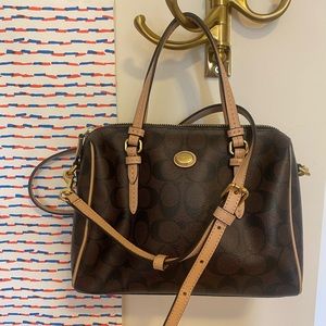 Coach mini satchel